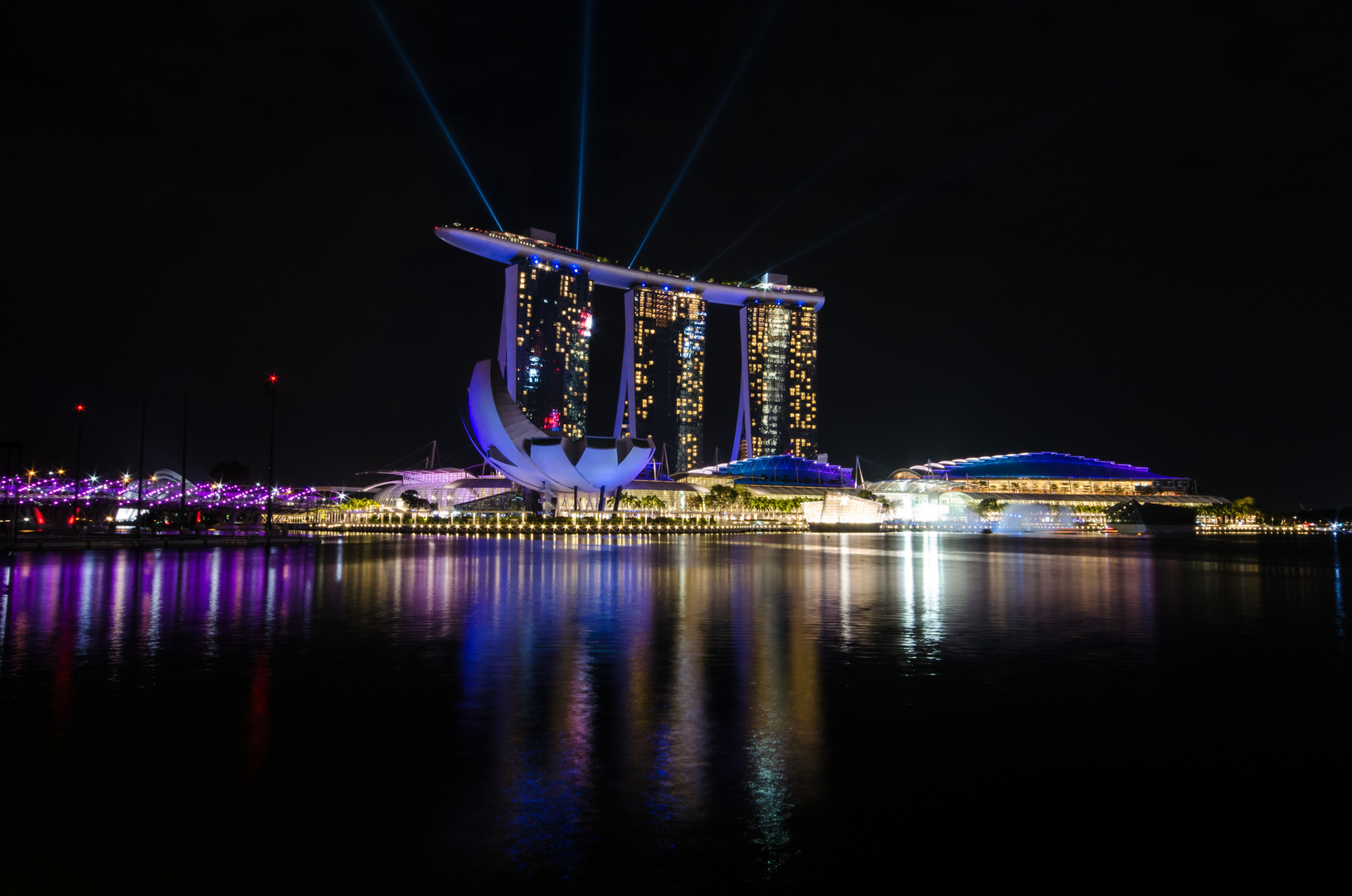 Singapur@Night - Marina Bay Sands