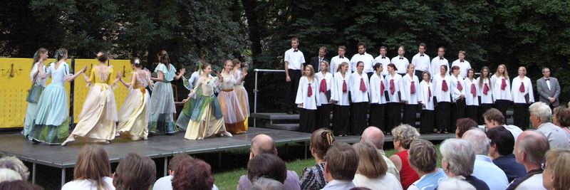 Singen in Reichardts Garten 2006