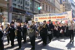 Singende Meile beim 29.Kinderchorfestival 2008 in Halle/S