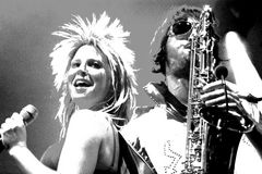 singer and saxophonist