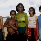 Singhalesische Fischer-Kids