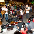 Singing on the street