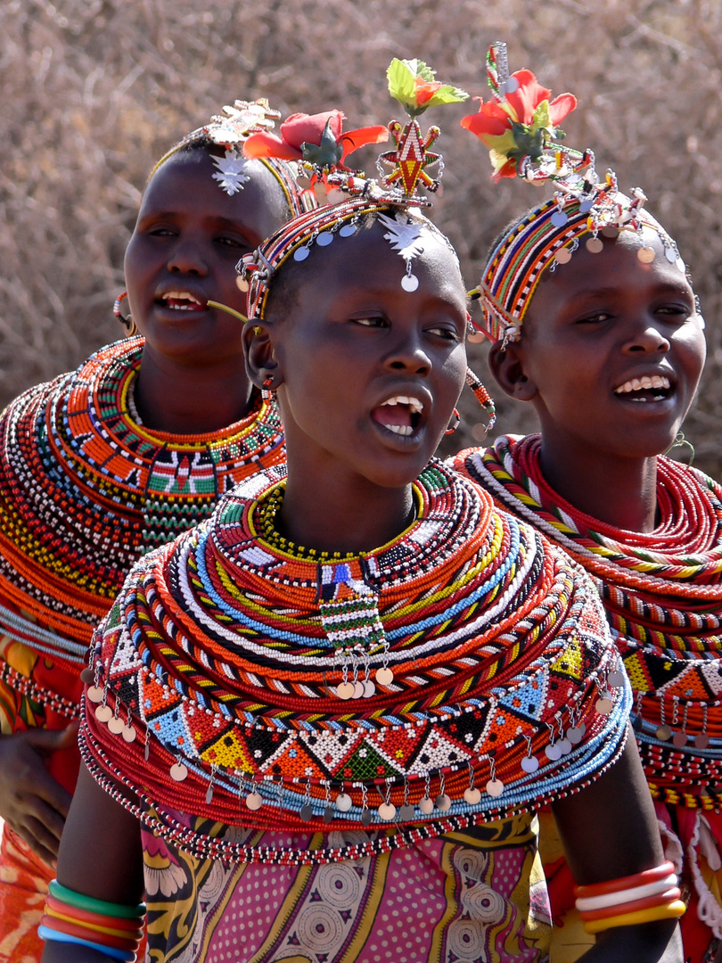 Singing Samburu Girls