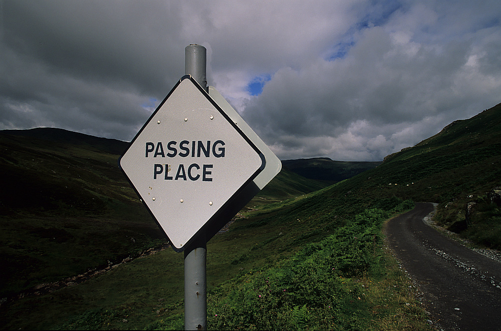 single track road