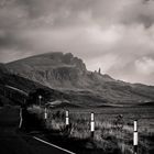 Single Track Road to the Old Man of Storr