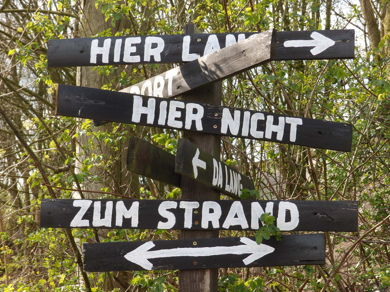 Sinnvolles Schild