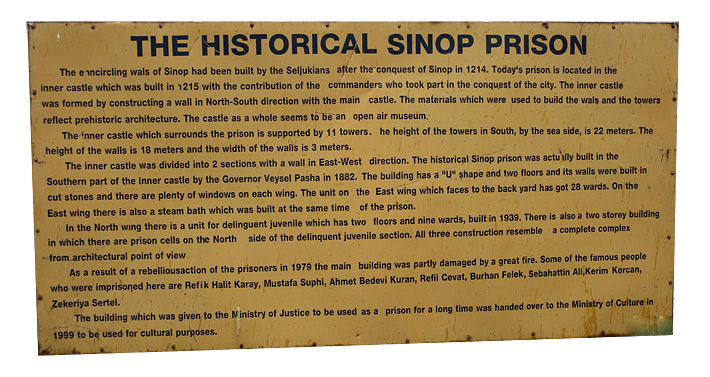 Sinop historisches Gefängnis / Prison