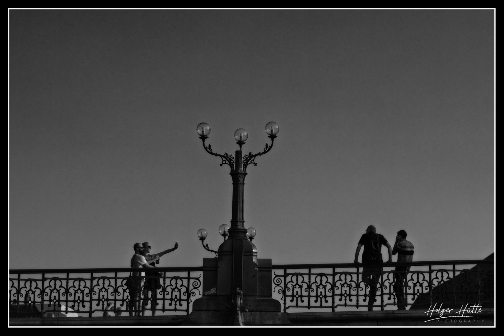 Sint-Michielsbrug | Gent - Selfie im Abendlicht 