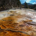 Sinterterrassen im Yellowstone Nationalpark