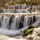 Sinterterrassen Wasserfall