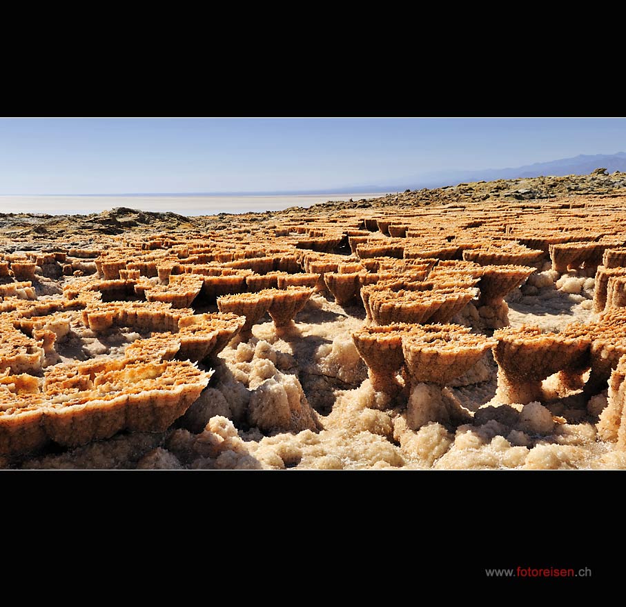 Sintherablagerungen im Dallol