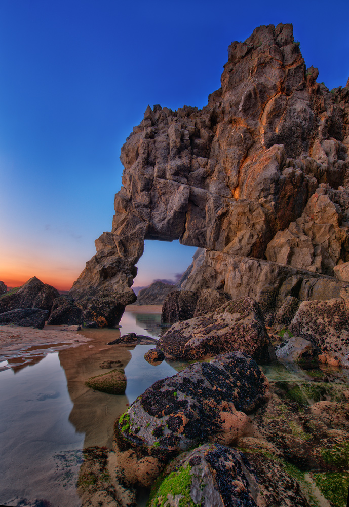 Sintra Beaches - Praia Grande - bei Ebbe