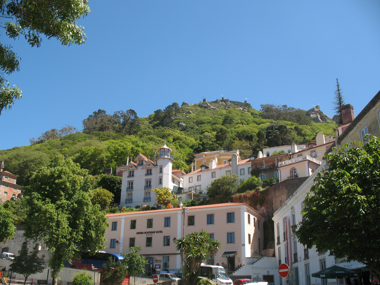 Sintra mit Schloss in Portugal