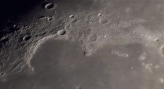 Sinus Iridum Region am 12.03.2014 um 22:11 Uhr