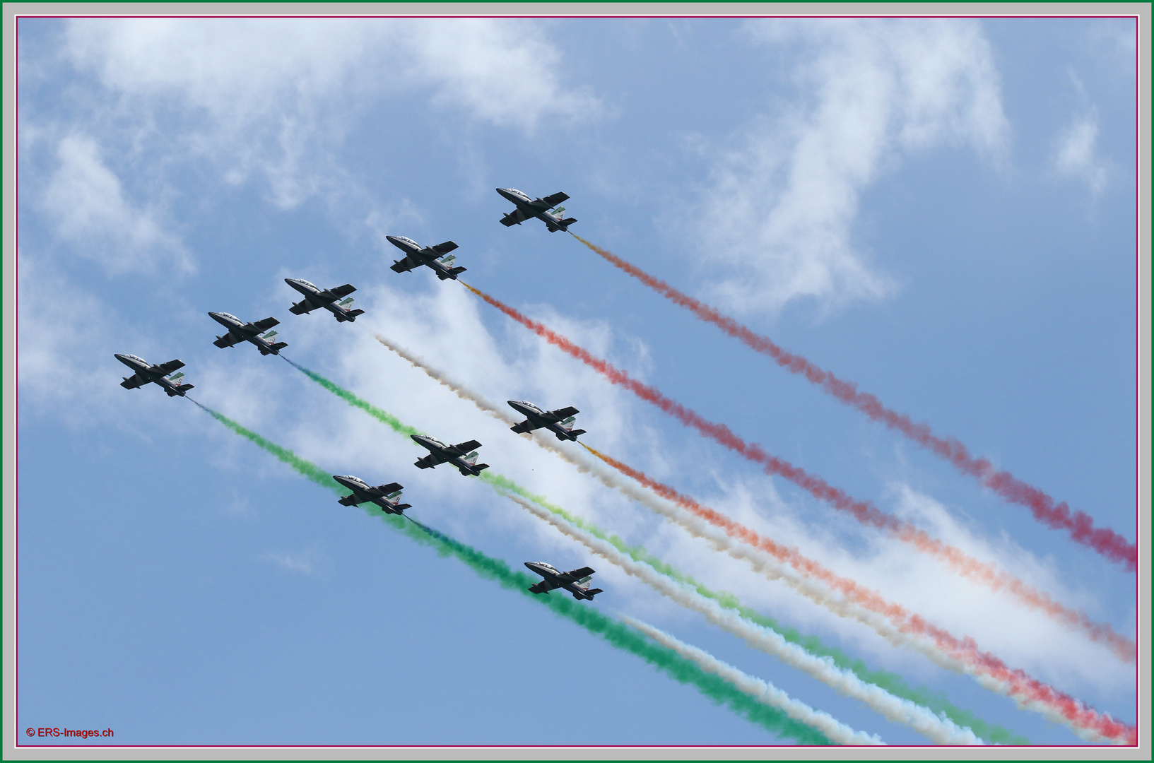 Sion Air Show 2017-09-16 2482 Frecce Tricolori Alenia Aermacchi M-345 HET ©