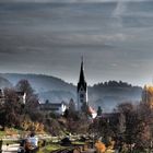 Sipplingen mit Nebel