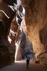 [ … Siq in afternoon light ]