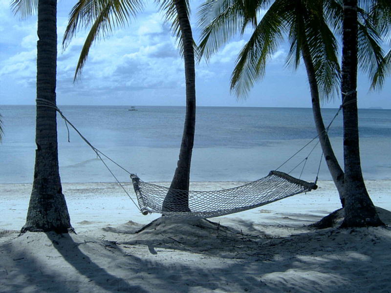 Siquijor am Strand bei San Juan