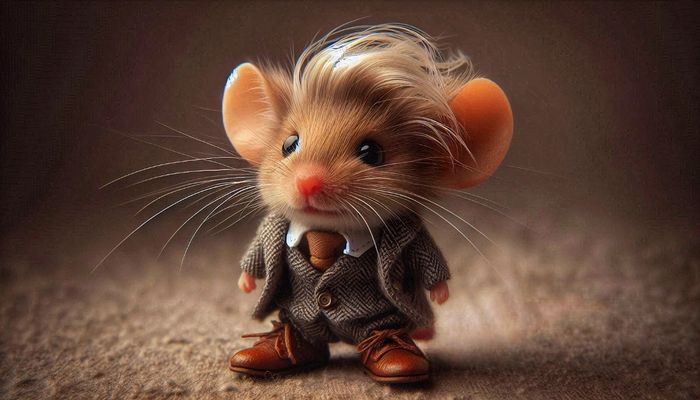 "Sir Pompon von Käseburg – Der Mäusegentleman mit Stil und Geheimnissen"