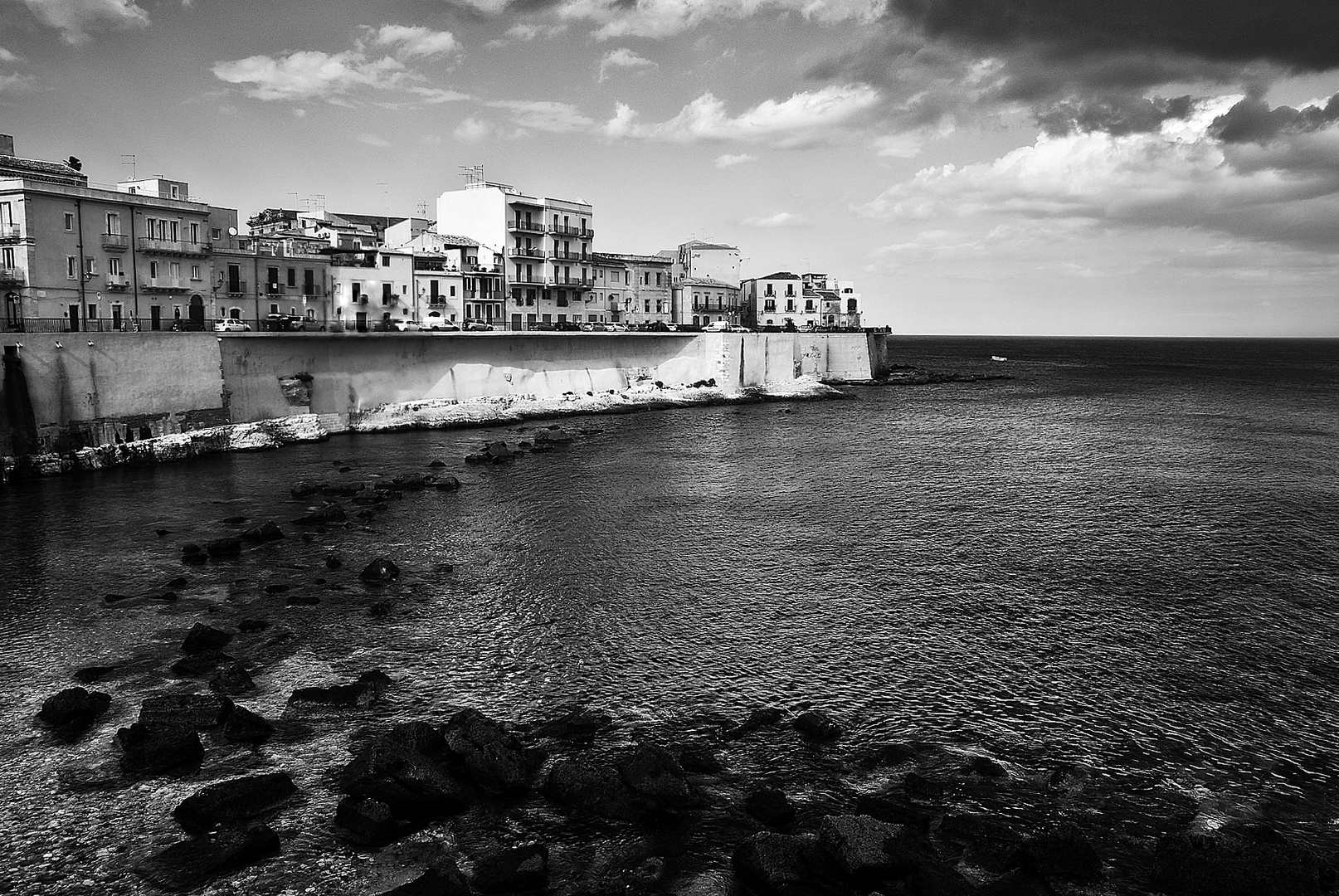 siracusa, ortigia, lungomare di levante