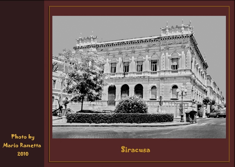 Siracusa - Palazzo della Camera di Commercio.