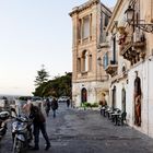 Siracusa, Straßenszene in Ortigia