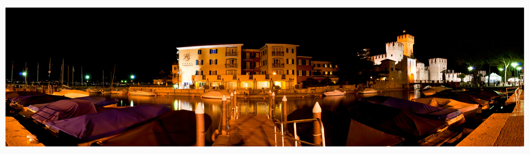 Sirmione bei Nacht