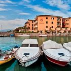 Sirmione Hafen Panorama