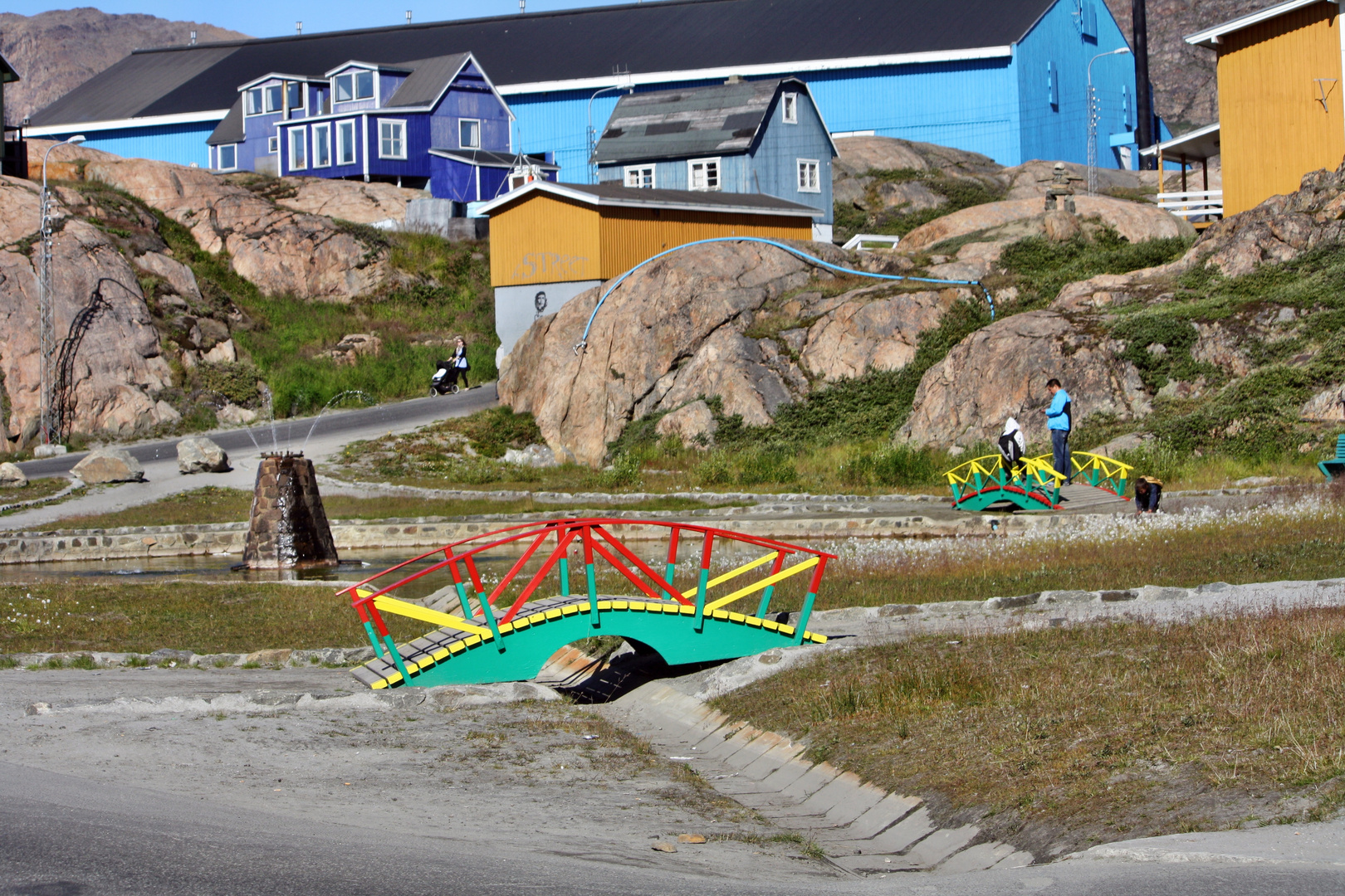 sisimiut grönland "Ortskern"