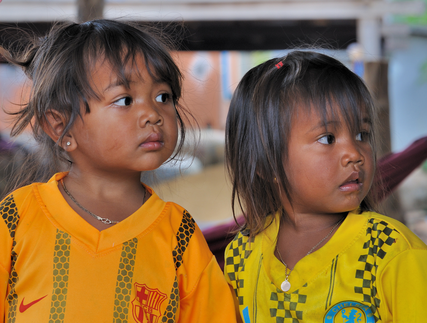 Sisters from Banteay Chhmar Village 1