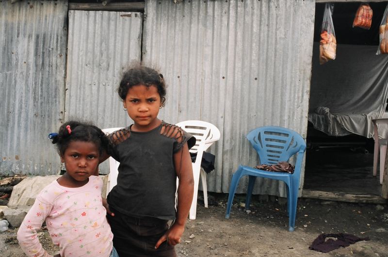 Sisters in the mountains of the Dominican Republic