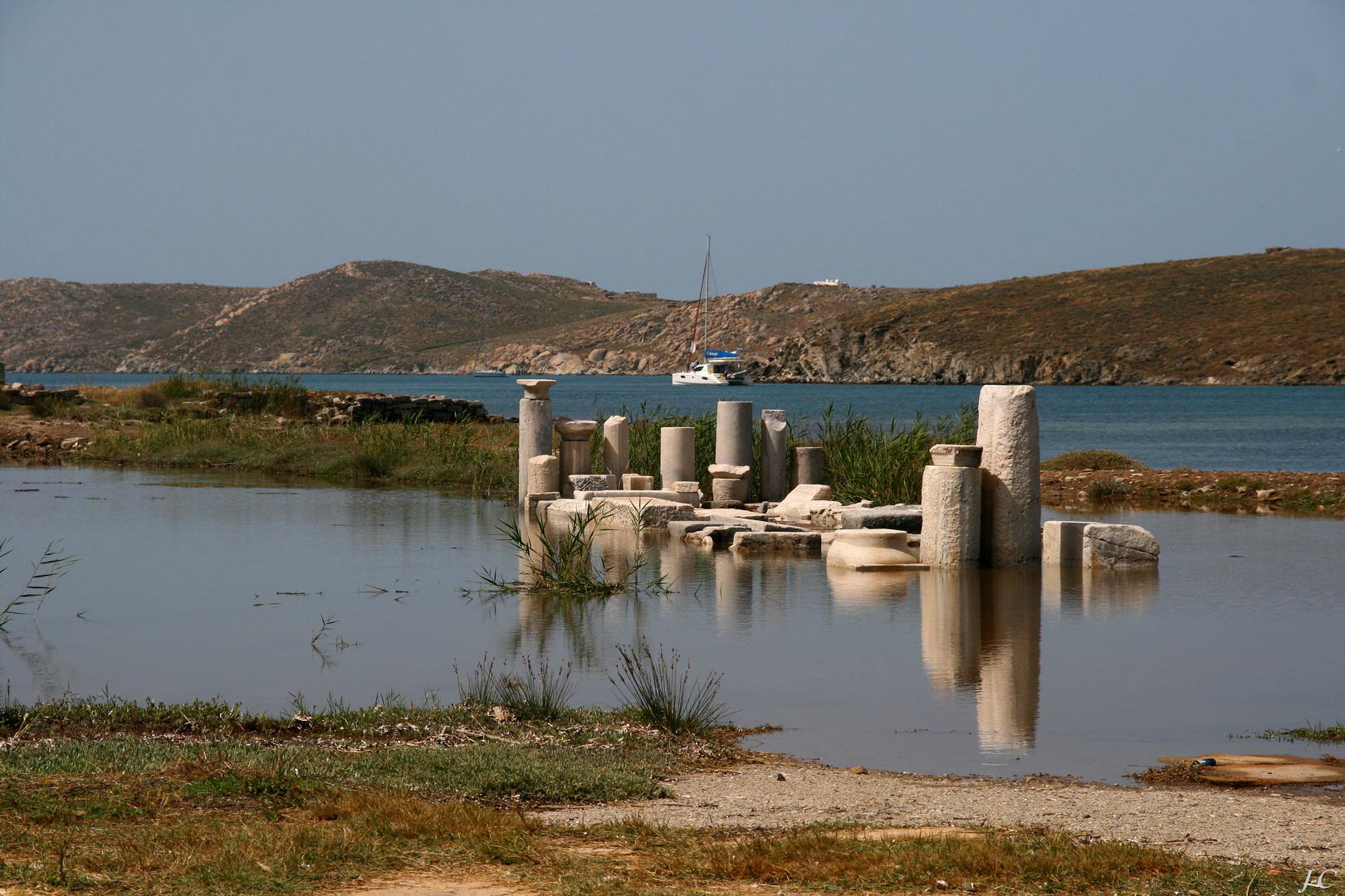 " Site archéologique de Délos "