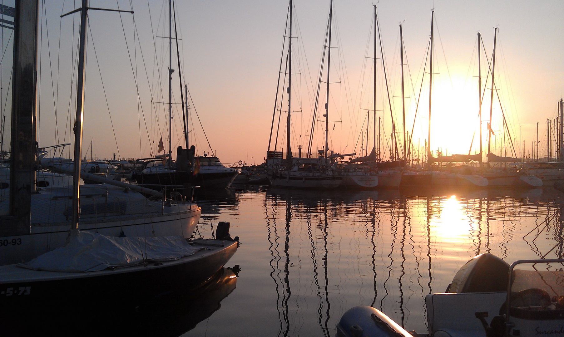 Sitges Hafen