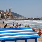 Sitges, iglesia y playa