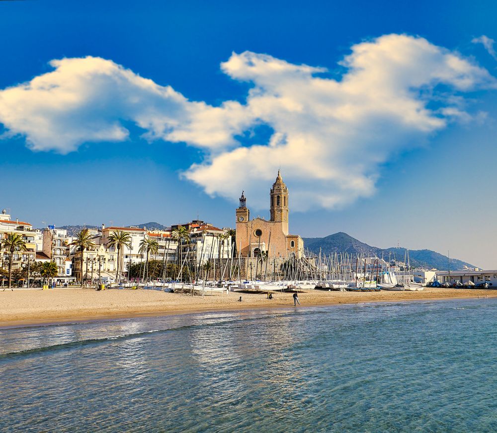 Sitges, una mañana de invierno   -  Sitges, un matí d'hivern