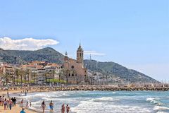 Sitges una mañana de Mayo