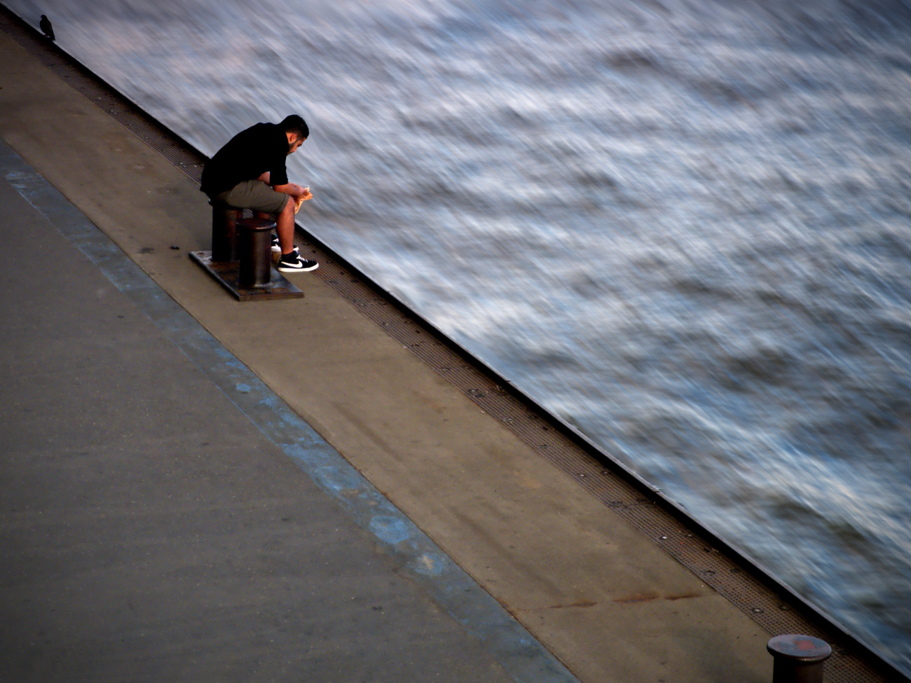 sittin' on the dock of the bay...