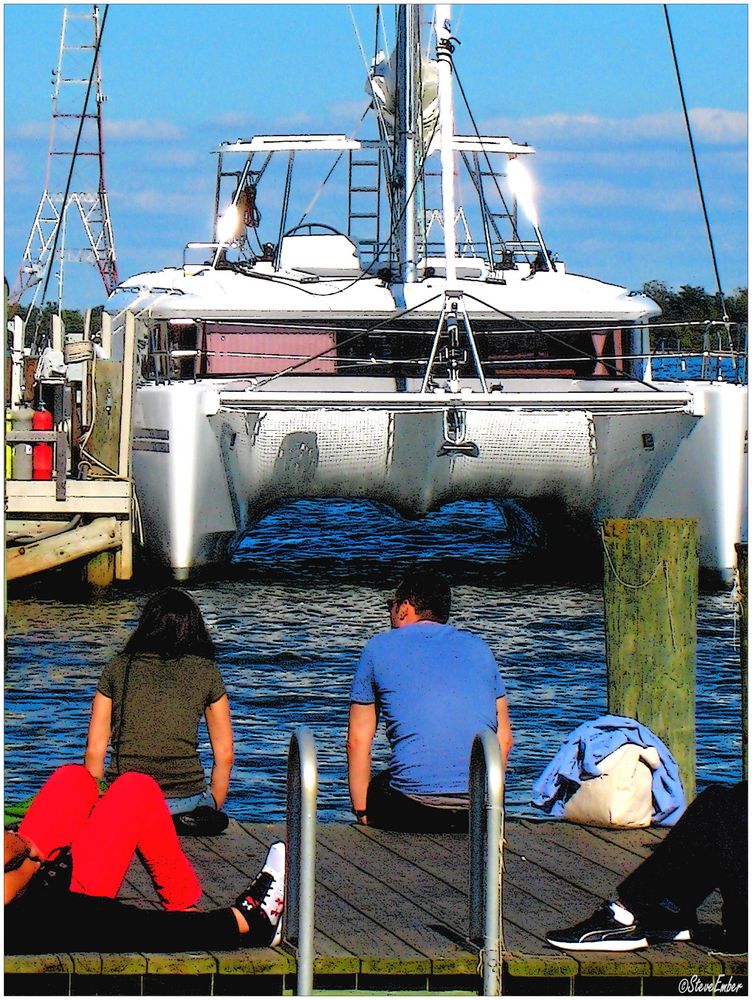 Sittin' on the Dock of the Bay - an Eastport Impression