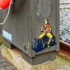 SITTING BY THE DOCK OF THE BAY WITH JAUNE. STAVANGER, NORWAY.