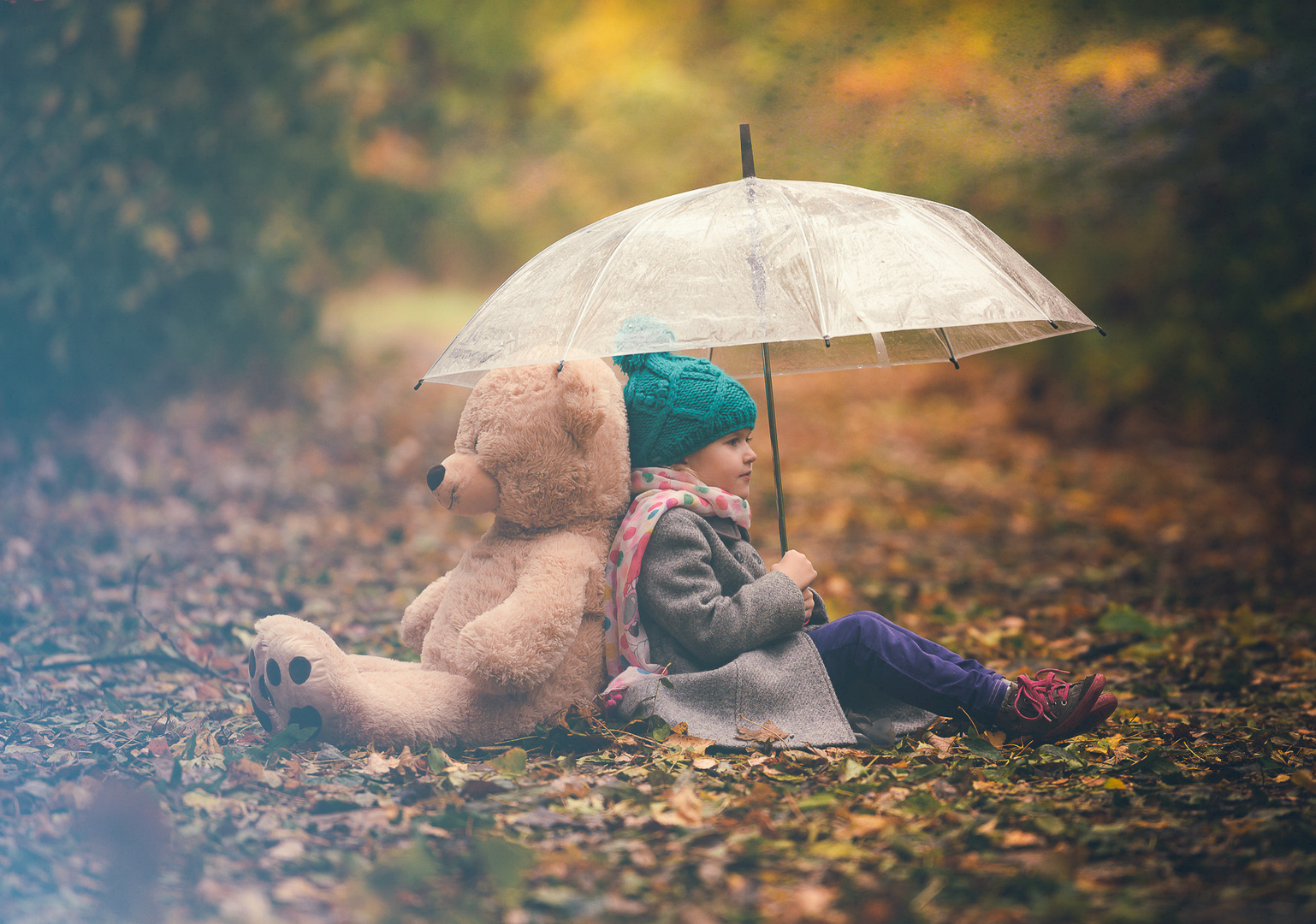 Sitting in the rain