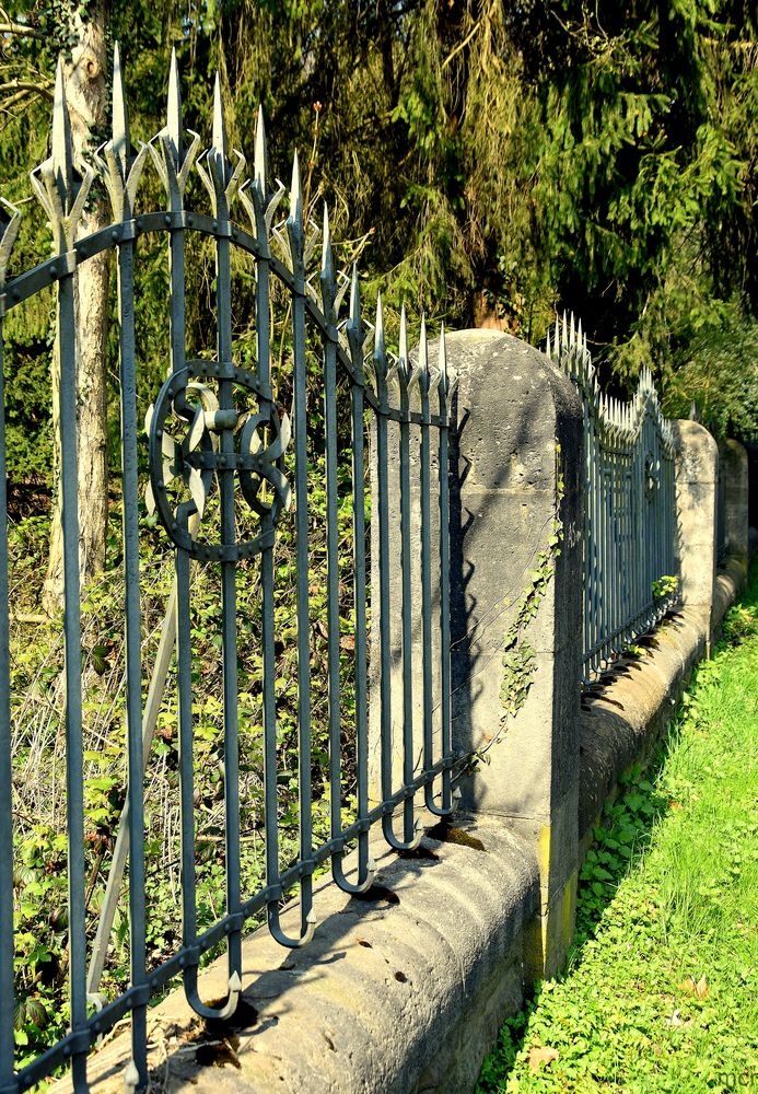  "Sitting on a fence"