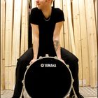 Sitting on his Basedrum