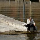 Sitting on the dock of the bay