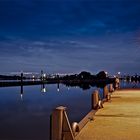 sitting on the dock of the bay