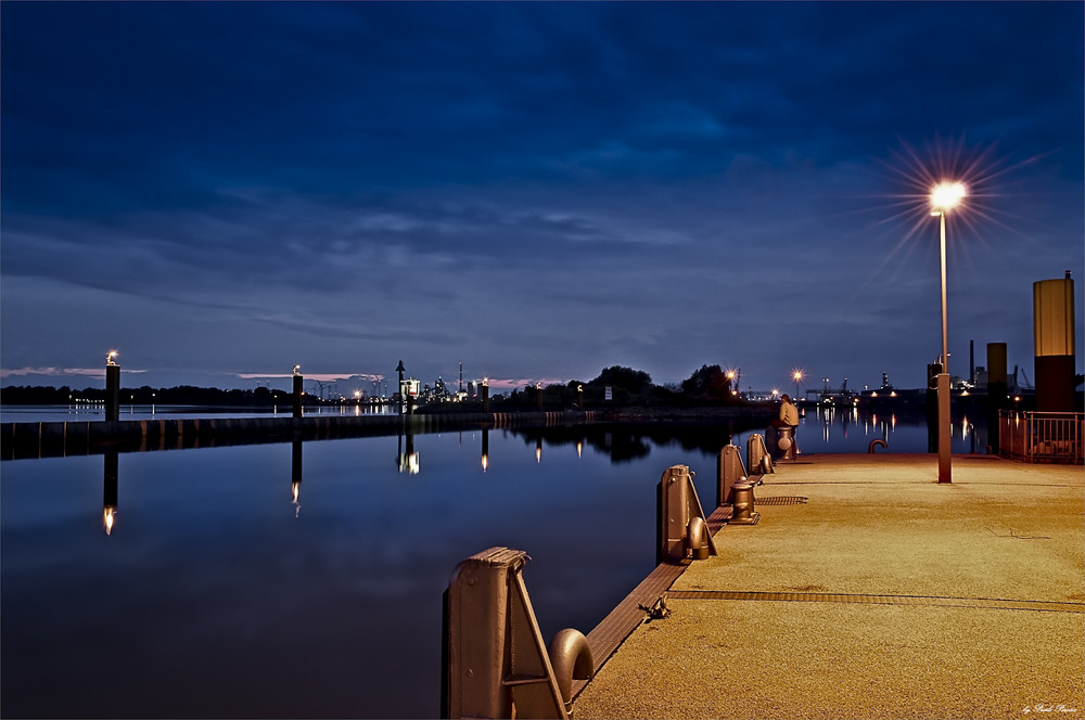 sitting on the dock of the bay