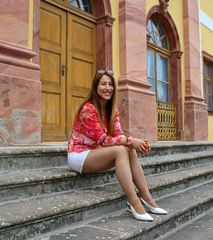 Sitting on the Stairs