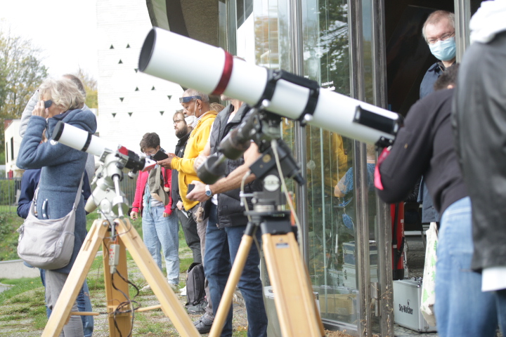 Situation am Planetarium Bochum