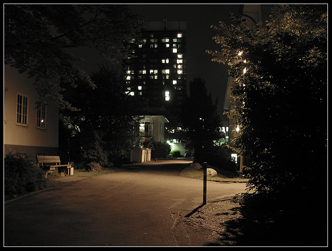 sitz-ecke unterm bettenhaus