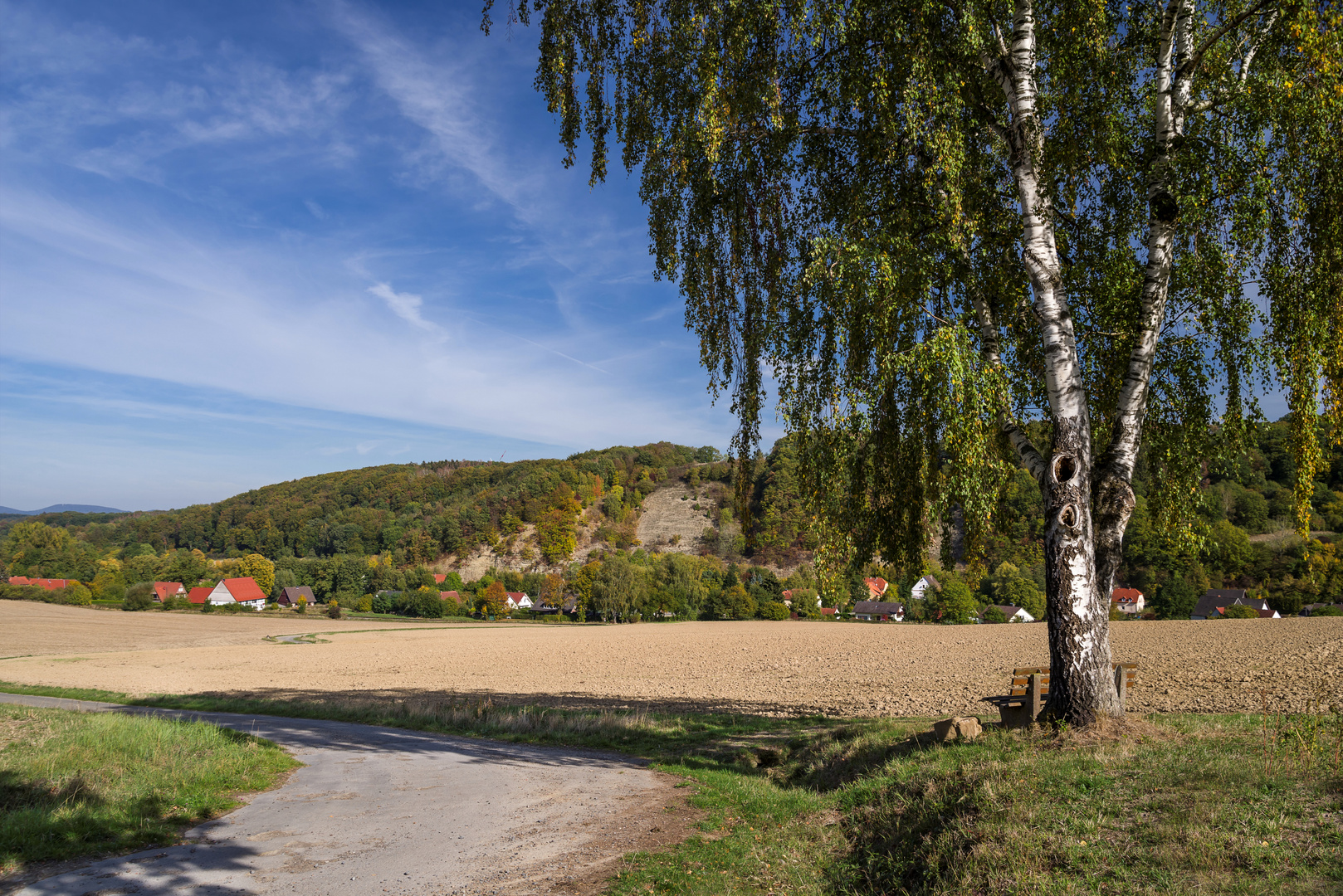 Sitzbank mit Aussicht