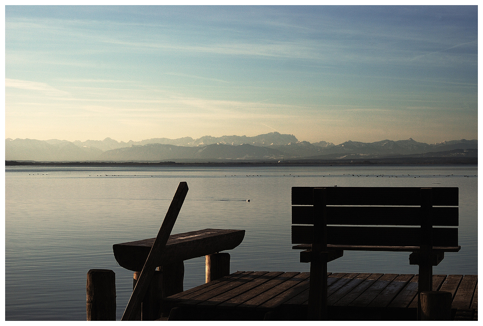 "Sitzen und Geniessen"...